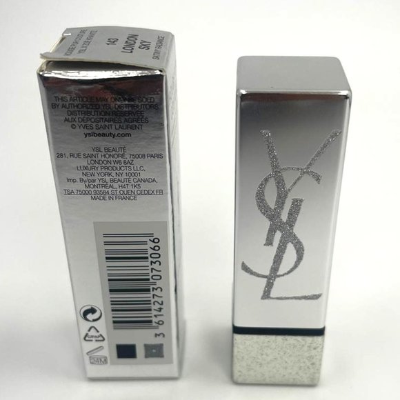 YSL ROUGE PUR COUTURE X ZOË KRAVITZ 143 LONDON SKY BRAND NEW - Picture 3 of 4